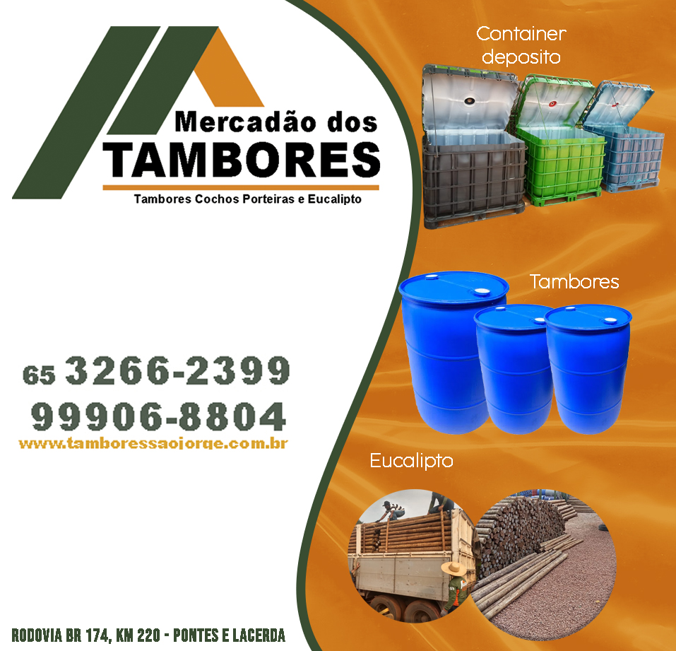 MERCADAO DOS TAMBORES 