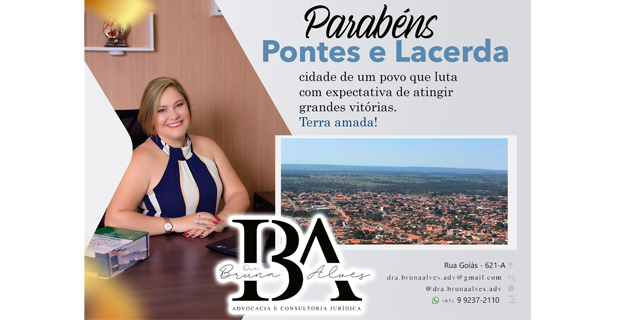 Dra. Bruna Alves – Parabéns CIDADE!