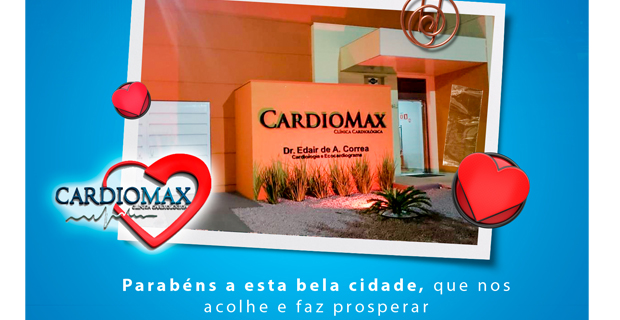 CARDIOMAX – Parabéns CIDADE!