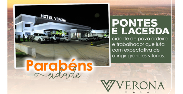 Verona Hotel – Parabéns CIDADE!