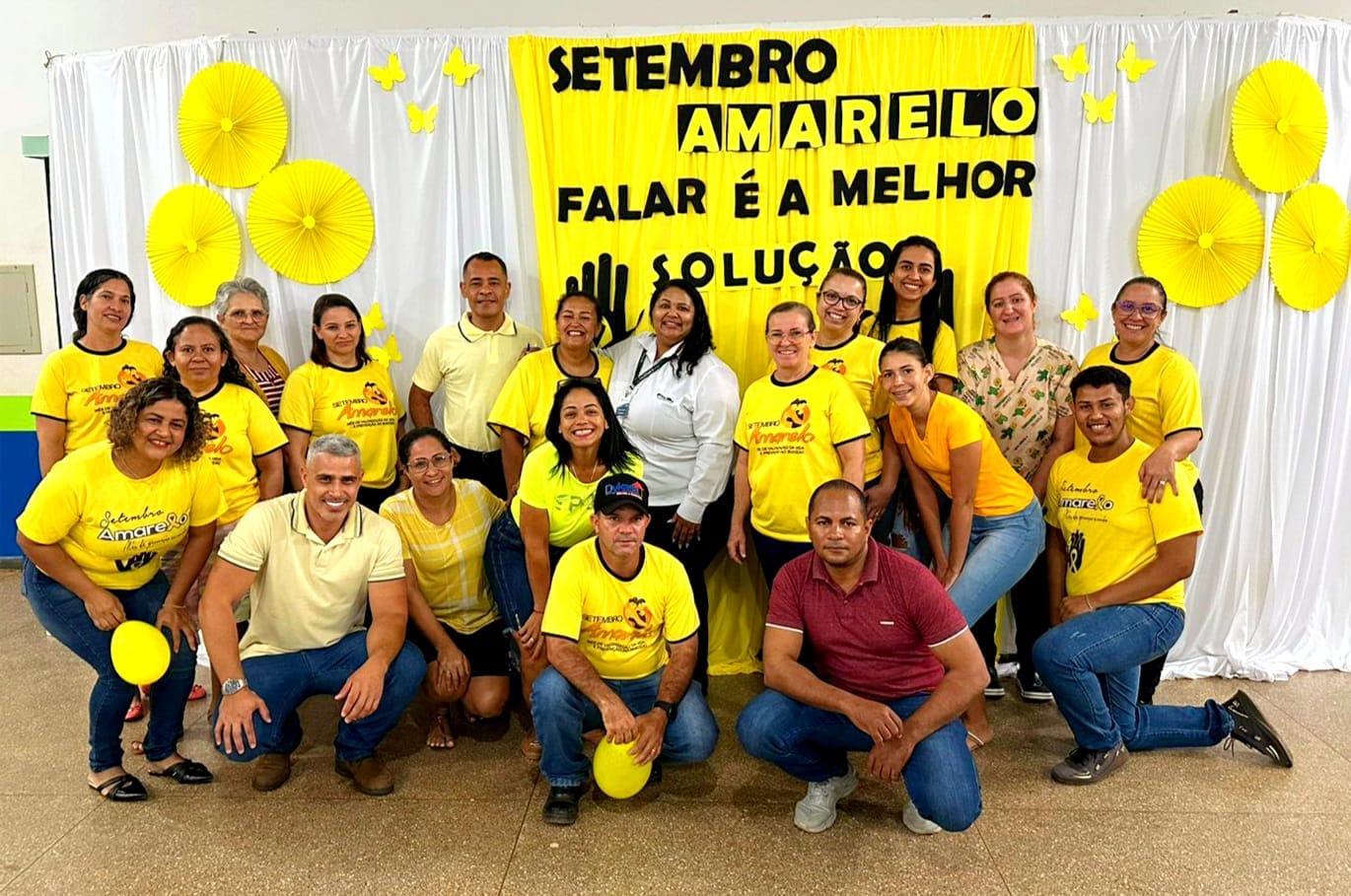 Saúde promove atividades alusivas ao Setembro Amarelo em Nova Lacerda