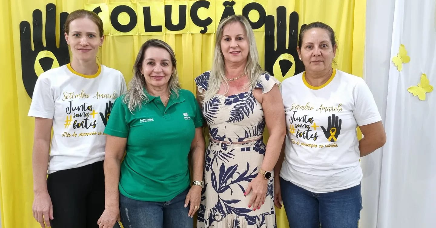 Secretaria de Saúde e Senar-MT promovem palestra de prevenção do suicídio em Nova Lacerda