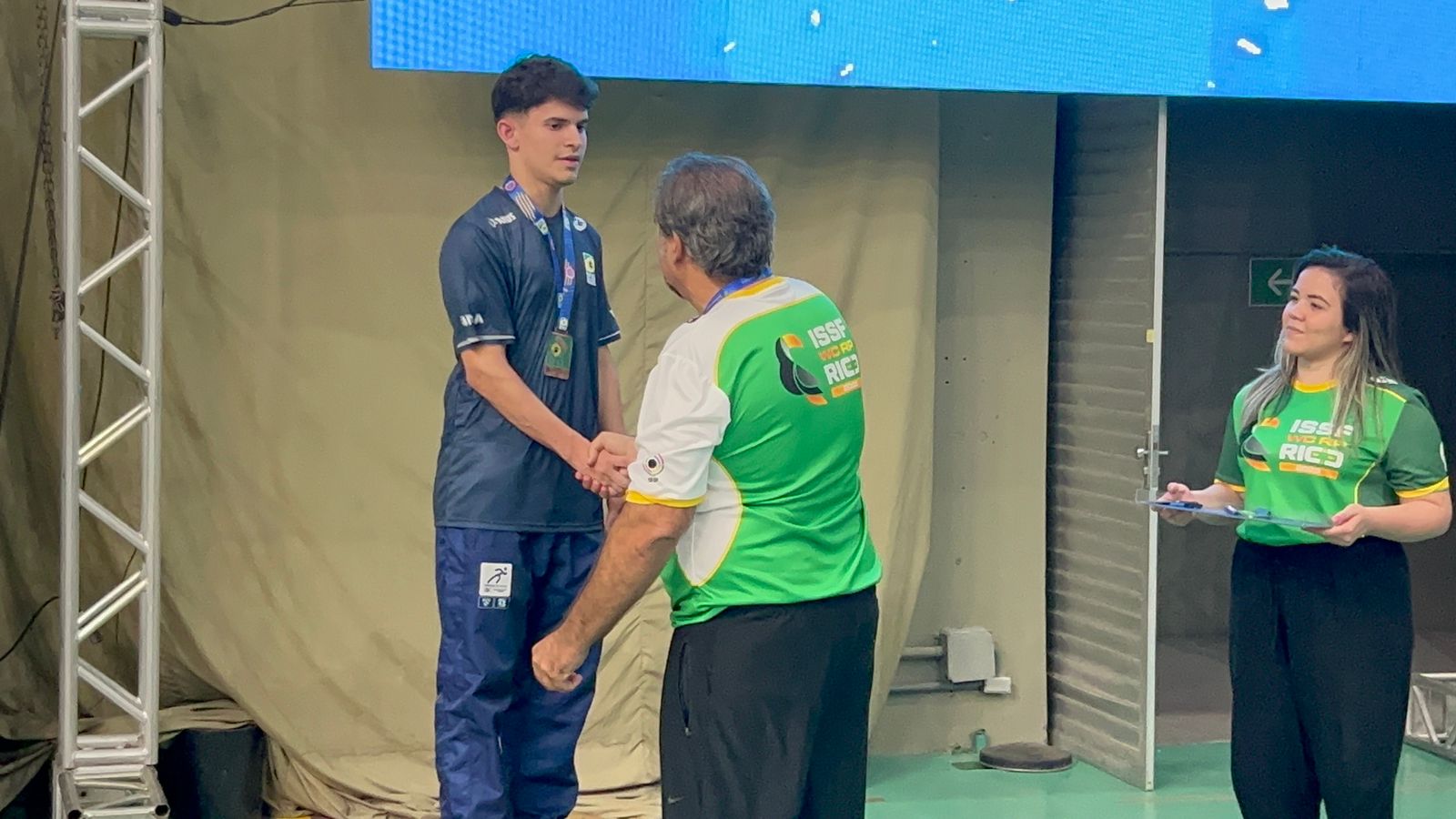 Atirador de Jauru é bronze na Copa Sudamericana de Rifle