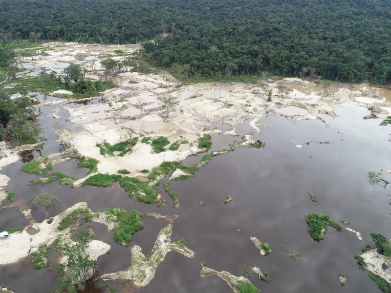 Suspeito de abastecer maquinários para extração de ouro em garimpo ilegal é preso em Pontes e Lacerda