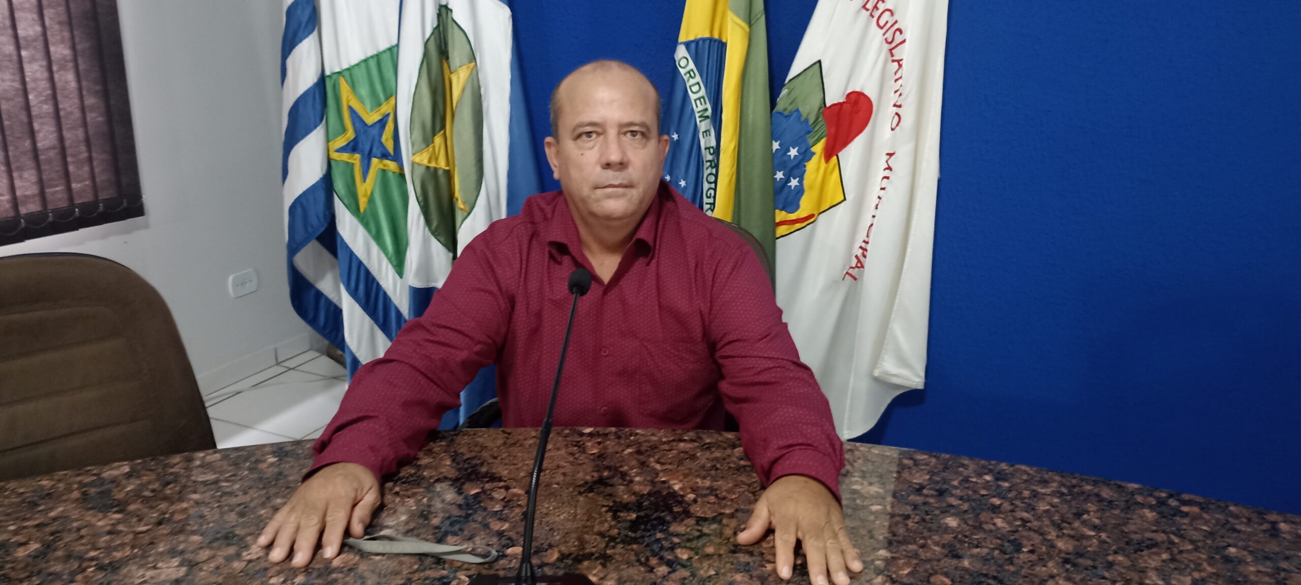 Vereador Gê lembra com orgulho, sua contribuição como presidente da Câmara de Figueirópolis D’Oeste