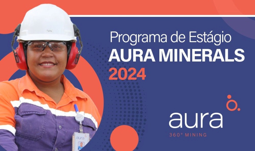 Aura Minerals abre inscrições para Programa de Estágio, em Pontes e Lacerda