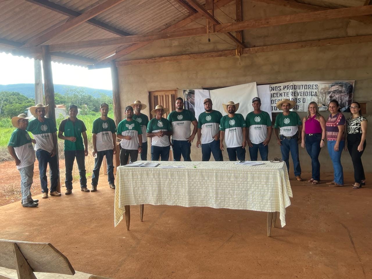 Produtores rurais de Nova Lacerda são qualificados através de cursos realizados pela Prefeitura em parceria com Senar
