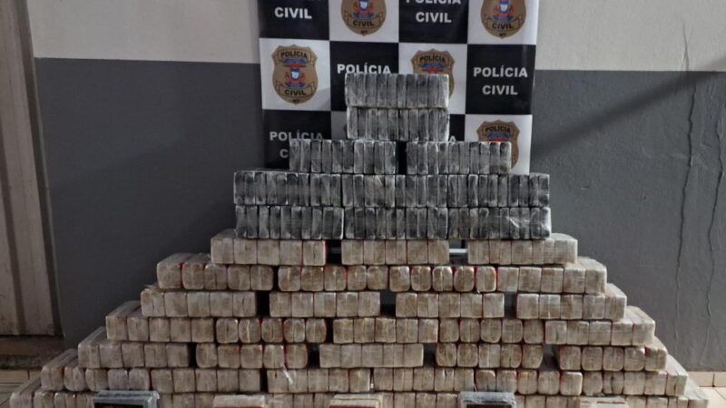 Polícia Civil apreende mais de 458 quilos de entorpecentes e cumpre buscas contra grupo investigado por tráfico na fronteira