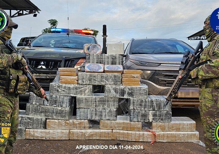 Gefron apreende mais de 230 quilos de drogas em Porto Esperidião