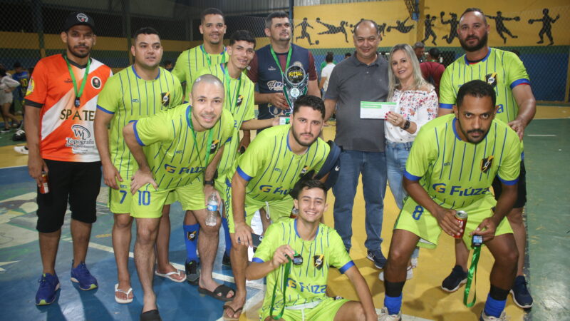 Secretaria de Esportes finaliza Campeonato de Futsal em Nova Lacerda