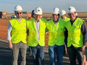 Presidente da Comissão de Infraestrutura, Moretto acompanha vistoria às obras da BR-163