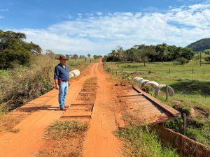 Prefeitura de Nova Lacerda conclui manutenção nas estradas da Gleba Bacurizal