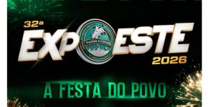 Expoeste 2026 terá entrada gratuita em todas as noites e grandes atrações em Pontes e Lacerda