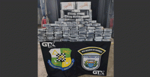 Polícia Militar localiza aeronave e apreende 78 tabletes de cocaína na Reserva do Cabaçal