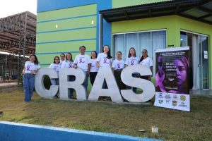 Agosto Lilás: CRAS leva conscientização sobre o combate à violência contra a mulher às ruas de Vale de São Domingos