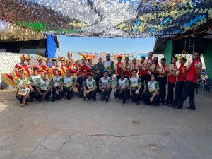 Grupo Vitória Régia, de Cáceres, leva o Siriri Pantaneiro a festival nacional de folclore