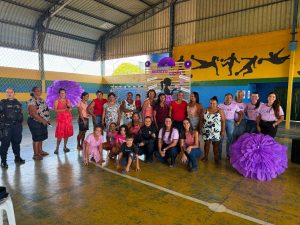 Nova Lacerda reforça campanha Agosto Lilás com palestra para famílias beneficiárias de programas sociais