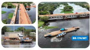 DNIT interdita ponte sobre o Rio Guaporé por risco estrutural em Vila Bela
