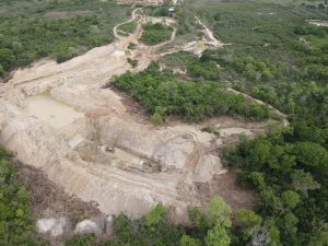 Batalhão Ambiental flagra garimpo ilegal em área de preservação e aplica multa de R$ 18 mil